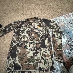 First Lite Aerowool Fuse Camouflage Shirt